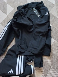 Спортивный костюм мужской Adidas 3-Stripes Wovens JI8849 M Черный (4067901477115) фото от покупателей 1