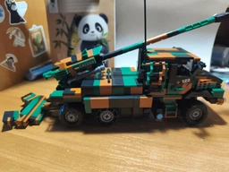 Конструктор “Военная техника” 34360 Teko, 734 детали, САУ CAESAR