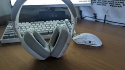 Беспроводные наушники Attack Shark L80 PRO WHITE (BT/2.4G )