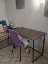 Стол раскладной Морис Ferrum-decor 750x1000x600 Черный металл ДСП Белый 16 мм (MORI001)