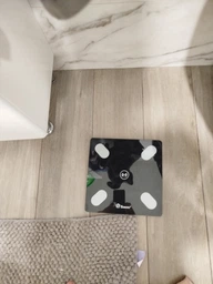 Смарт-ваги, розумні підлогові ваги Domotec Smart Scale 2, електронні, фітнес, Bluetooth, 180 кг, рожеві фото від покупців 7