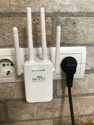 Wi-Fi ретранслятор репитер wi fi усилитель удлинитель интернет сигнала сети вай фай повторитель расширитель вайфай для роутера tp link беспроводного покрытия с LAN портом WPS точкой доступа с антеннами на 100 метров 300 Мбит/с для квартиры Hechpro ТБ2SIGN фото от покупателей 1