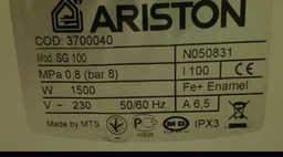 Ремкомплект для бойлера Ariston 1500Вт в сборе с термостатом
