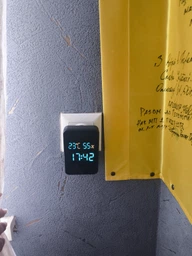 Дзвінок дверний бездротовий з козирком з DOORBELL 5615 з годинником, термометром і показником вологості фото від покупців 12