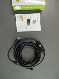 Цифровой эндоскоп для смартфона USB 5 метров, автомобильный, гибкий кабель Cable Car, камера 5.5мм, водонепроницаемый, для автообслуживания и диагностики фото от покупателей 5