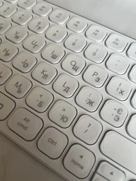 Наклейки на клавиатуру универсальные виниловые Best Key mini PRO матовая прозрачная СЕРЕБРЯНАЯ, 70 кл. фото от покупателей 2