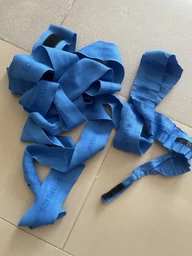 Бинти боксерські 4.5m BOXRAW Hand Wraps - Блакитні фото от покупателей 1
