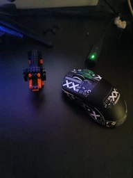 Геймерська акумуляторна бездротова (Bluetooth + 2,4G) миша Attack Shark X3PRO, PixArt PAW3395, 26000DPI, 8K, RED-ЧЕРВОНИЙ (X3P-3395R)