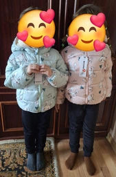 Куртка Bolina Baby 110 см Светло-розовый (2125000793672)