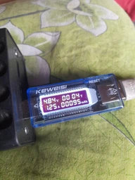 USB тестер Keweisi KWS-V20 4-20V для проверки зарядок/кабелей/Power Bank Keweisi (516431632)