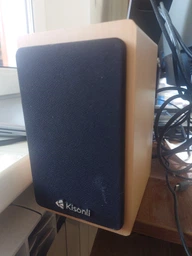 Колонки 2.0 Kisonli X23 USB 3.5mm 2x5Вт 30Гц-15КГц 110х127х183мм фото від покупців 1