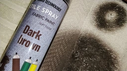 Спрей краска для ткани «Dark brown», 120 мл