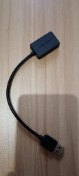 Внешняя звуковая карта Vention USB to 3.5 мм female USB External Sound Card 0.15 м Black (CDYB0) фото от покупателей 1