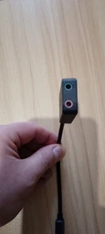 Внешняя звуковая карта Vention USB to 3.5 мм female USB External Sound Card 0.15 м Black (CDYB0)