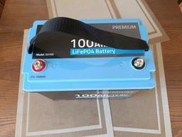Аккумуляторная батарея Qoltec LiFePO4 Литий-железо-фосфатный 12.8V 100Ah 1280Wh BMS 53705 (5901878537054)