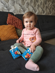 Дитяче пюре Gerber Pouch Яблуко та груша, 90 г (7613036345507) фото від покупців 3