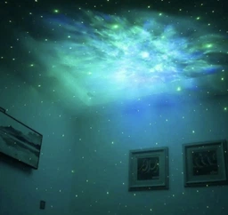 Проектор-нічник Космонавт Зоряне небо Astronaut Nebula Projector білий фото от покупателей 10