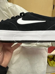 Чоловічі кеди замшеві низькі Nike Charge Suede IB2750-001 40 (7US) 25 см Чорні (197861619950) фото від покупців 3