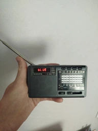 Радиоприемник с аккумулятором Радио FM AM SW / MicroSD / USB / Bluetooth / mp3-плеєр Black XHDATA D-368 (00-0001394) фото от покупателей 13