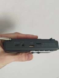 Радиоприемник с аккумулятором Радио FM AM SW / MicroSD / USB / Bluetooth / mp3-плеєр Black XHDATA D-368 (00-0001394) фото от покупателей 12