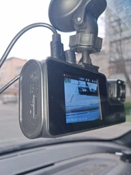 Відеореєстратор на 3 камери і з Wi-Fi - Black Box Traffic Recorder (спереду + позаду + салон) FullHD