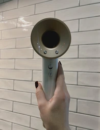 Профессиональный фен для волос Super Hair Dryer 1600 Вт + насадка концентратор, жемчужный