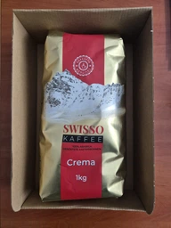 Кофе в зернах Swisso Crema 100% Arabica 1 кг фото от покупателей 5