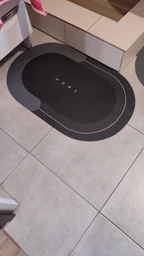 Большой коврик для ванной комнаты, кухни, нескользящий, HOME, ковер в ванную суперпоглощающий, диатомитовый, 50х80 см
