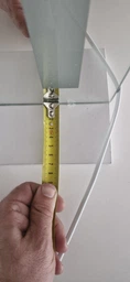 Настольное зеркало с ЛЕД подсветкой,70*65 см, белое фото от покупателей 1