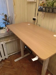 Стол с электрорегулировкой высоты 120 X 60 см Flexi Desk Black Matte 27884 фото от покупателей 9
