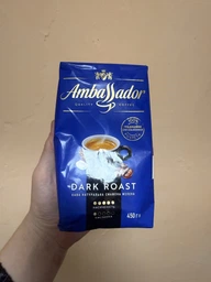 Кава натуральна смажена мелена Dark Roast TM Ambassador 225 g