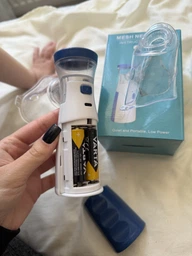 Портативный ультразвуковой ингалятор небулайзер Mesh Nebulizer для детей и взрослых, ручной для дыхательной терапии