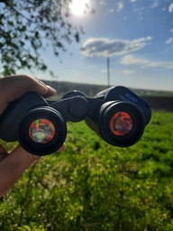 Бинокль профессиональный ударопрочный влагозащищенный бинокли для наблюдения охоты фото от покупателей 3