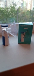 Портативный ультразвуковой ингалятор небулайзер Mesh Nebulizer для детей и взрослых, ручной для дыхательной терапии фото от покупателей 1
