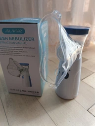 Портативный ультразвуковой ингалятор небулайзер Mesh Nebulizer для детей и взрослых, ручной для дыхательной терапии фото от покупателей 19