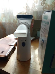 Портативный ультразвуковой ингалятор небулайзер Mesh Nebulizer для детей и взрослых, ручной для дыхательной терапии фото от покупателей 15