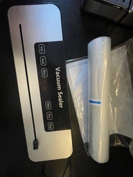 Вакууматор бытовой Vacuum Sealer для продуктов – кухонный вакуумный упаковщик для дома фото от покупателей 1