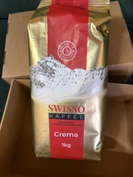 Кофе в зернах Swisso Crema 100% Arabica 1 кг фото от покупателей 1
