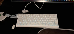 Механічна клавіатура на магнітних світчах Attack SHARK X68 HE Rapid Trigger, 8K, 68 key PBT, RGB, Win,Mac OS, УКР та АНГЛ, WHITE Contours/БІЛА (X68HE-W)