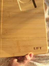 Бамбуковый столик для ноутбука с охлаждением UFT T28 (UFTT28) фото от покупателей 1