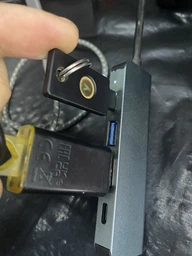 Адаптер преобразователь конвертер Type-C - HDMI 4K + USB SmartGo HUC 5 в 1