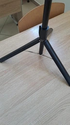 Селфи палка-штатив для телефона 2в1 с Bluetooth пультом и подсветкой 1,77м Aluminum, штатив-трипод с подсветкой Черный PTS-100-Black фото от покупателей 2
