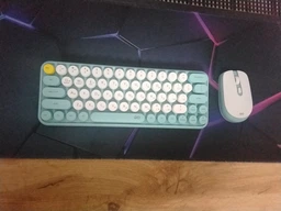 Беспроводная клавиатура с мышью для пк и ноутбука Fantech Go WK896 |Ukr/En, BT, USB 2.4Гц| Blue
