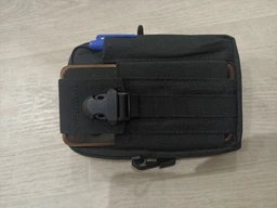Сумка на пояс черная Cahil 50467 фото от покупателей 2