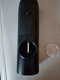 Электрическая мельница для специй с подсветкой, 1 шт. Electric Grinder Rechargeable для измельчения соли и перца, USB, черная фото от покупателей 7