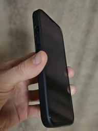 Чохол протиударний Spigen Ultra Hybrid для Iphone 13/14 Matte Black Прозорий ACS03523 фото від покупців 1