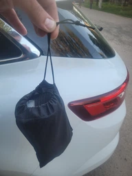 Автомобільний насос автокомпресор для автомобіля з функцією павербанка 2500 mAh авто компресор електро автонасос для машини коліс підкачки шин 5V 1A від акумулятора і прикурювача фото від покупців 6