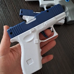 Водяной пистолет Глок (Glock) серый фото от покупателей 3