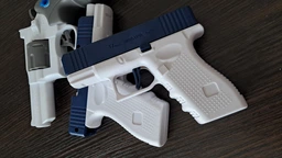 Водяной пистолет Глок (Glock) серый фото от покупателей 1