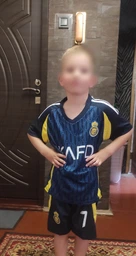 Форма футбольна дитяча C.Ronaldo (Роналдо) 7 Al Nasr (Аль-Наср) 24/25, р. 22 зріст 120-130см. темно-синя
